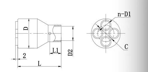 for Wholesale Copper Pipe Fitting Copper Distributor for Air Conditioner