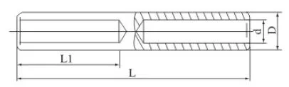 Tube Joint Electrical Sleeve Cable Terminals Hot Sale Tinned Copper Connector