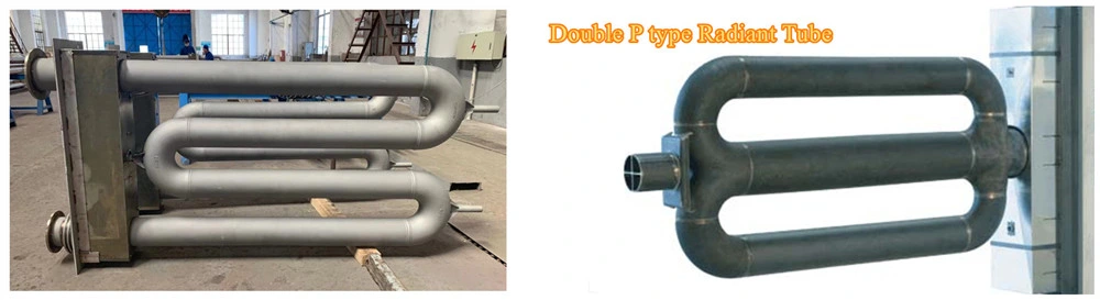 Single End Type Radiant Tube, U Type, W Type, P Type Radiant Tube Cast