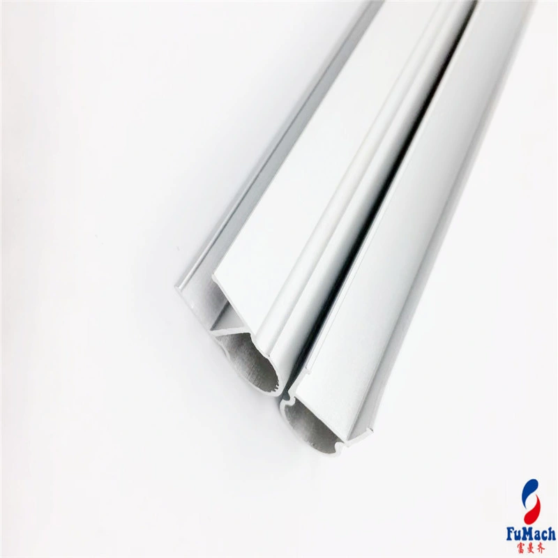 Round Tube OEM for Industry Silvery Anodized Aluminium Hollow Profile