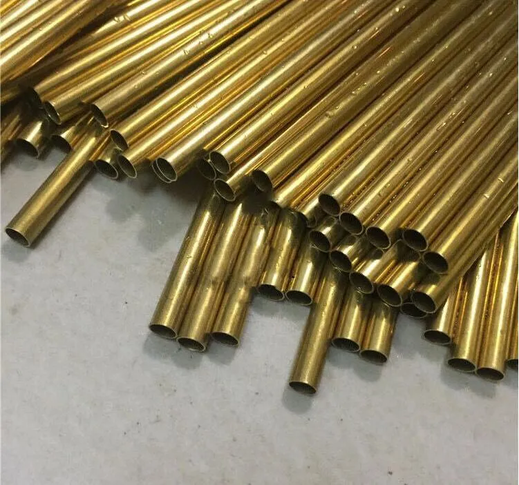 OEM Thin Wall Brass Pipe C26800 C2800 Copper Brass Tube for Water Pipe