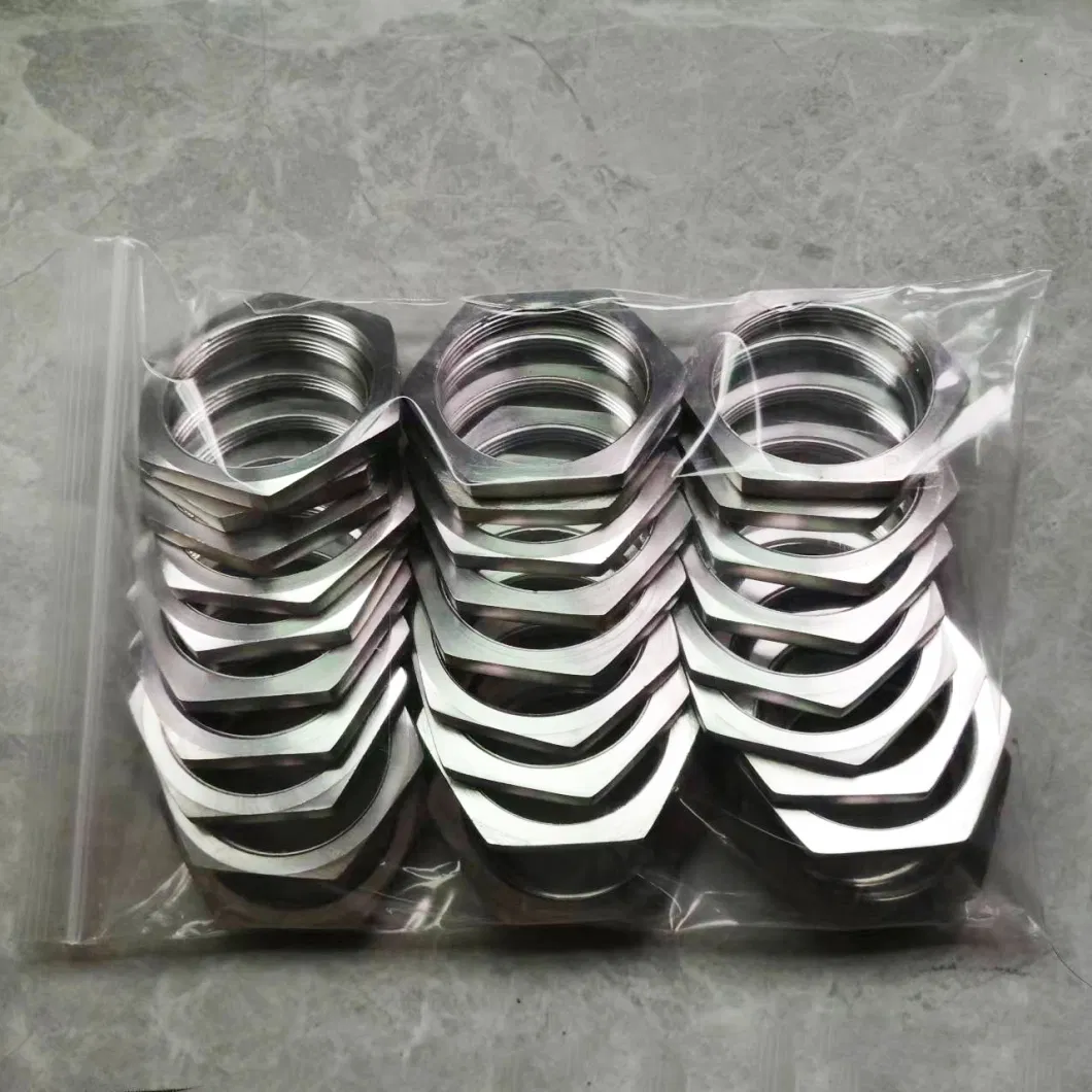 M12/M16/M20/M25/M32/M40/M50/M63 Stainless Steel Locknuts in Stock