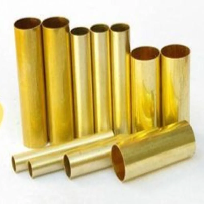 Round Brass Pipe Cold Rolled Al-Brass Alloy Tube Cold Rolled 1.5mm Thickness Brass Round Tube