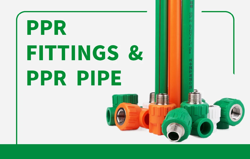 Export Green Copper Internal Thread PPR Hot and Cold Water Pipe Fittings