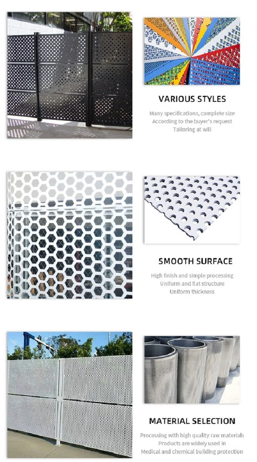 High Quality Stainless Steel Perforated Sheet Wholesale Products Perforated Metal Sheet