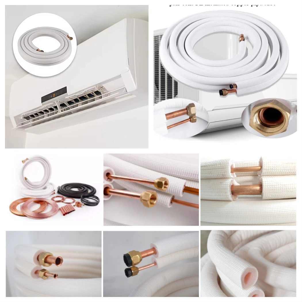 Twin Pair Coil Tube Insulated Copper Air Conditioning Tube