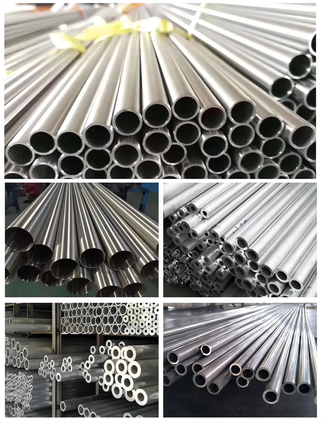 Chinese Manufacturers Custom Size High Quality Aluminum Tube, Aluminum Square Tube, Aluminum Hexagonal Tube in Stock, Low Price