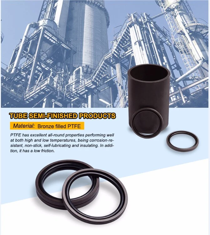 40% Bronze Filled PTFE Tube/PTFE Pipe / PTFE Tubing