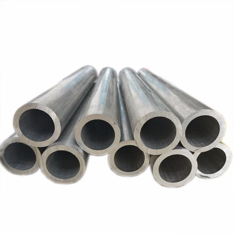 6063 6061 Stock Aluminum Alloy Hollow Tube Round Aluminum Pipe