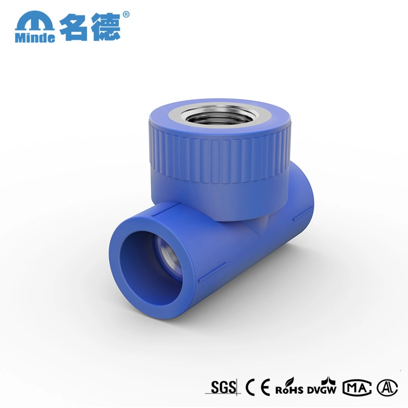 Plumbing Material Product DIN PVC/CPVC/PPR Pipe Fittings Copper Male/Female Threaed Norma Ltee for Water Supply