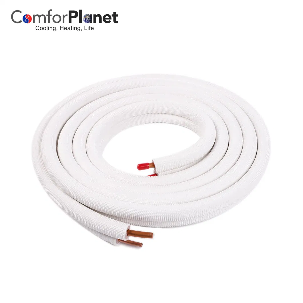 PE Foam Coated Insulation Copper Pipe Insulated Copper Tube for Split Air Conditioner