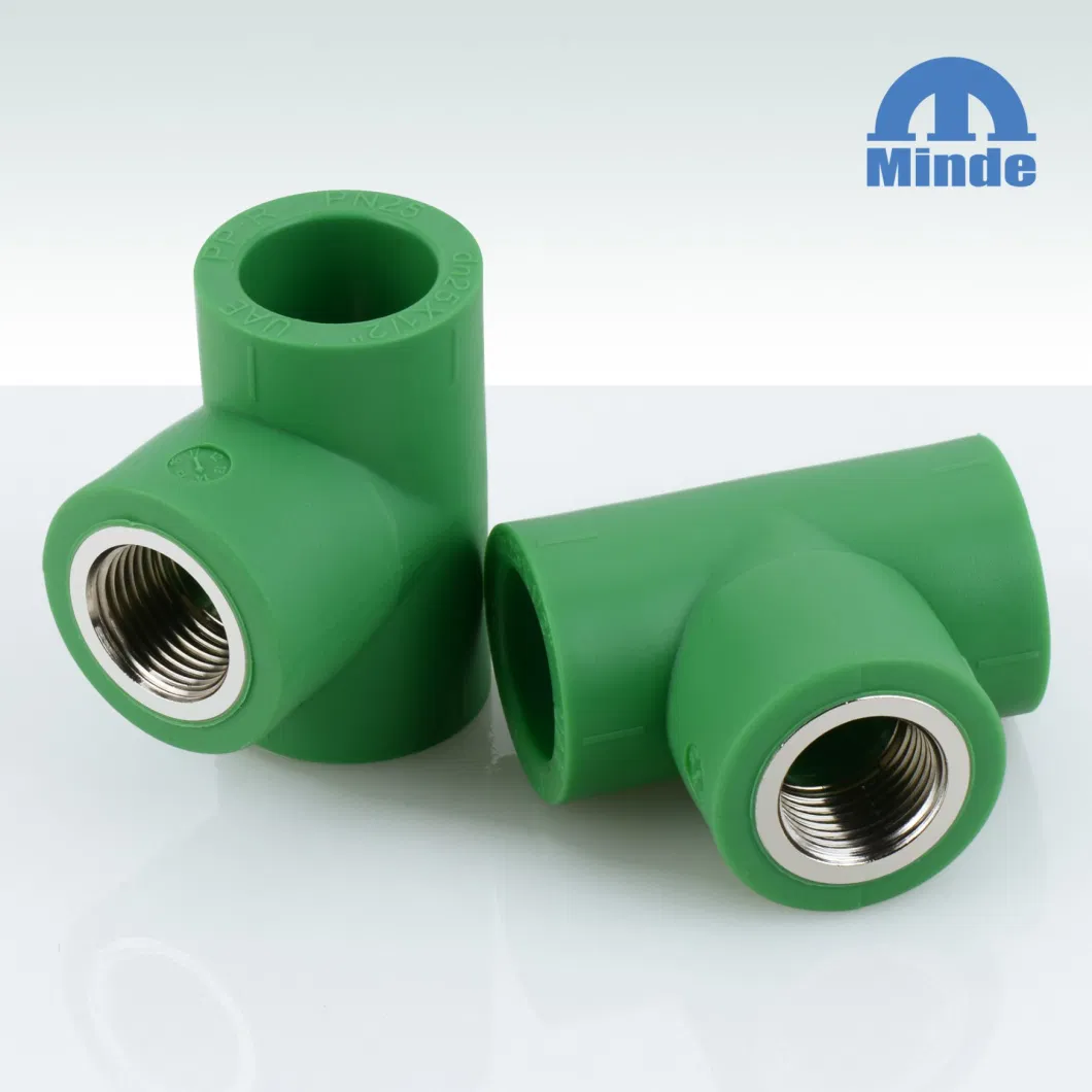 Plumbing Material Product DIN PVC/CPVC/PPR Pipe Fittings Copper Male/Female Threaed Norma Ltee for Water Supply