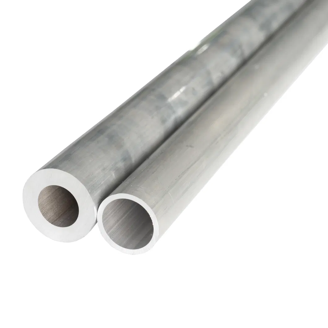 6063 6061 Stock Aluminum Alloy Hollow Tube Round Aluminum Pipe