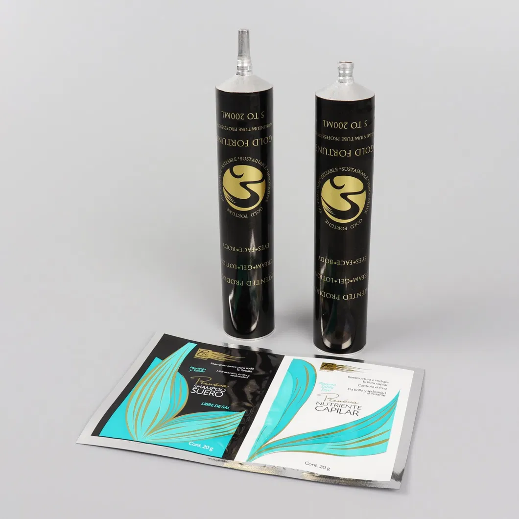 Travel Size Aluminum Tube to Be Used in Hotel Amenities Supplies