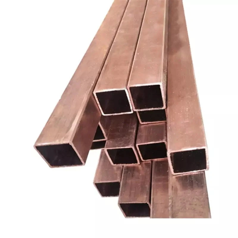 Brass Bronze C10100 C10200 C11000 C11000 C11300 C11400 C11500 Round Square Oval Copper Tube Cutting Processing Manufacturers Air Conditioning Copper Tube