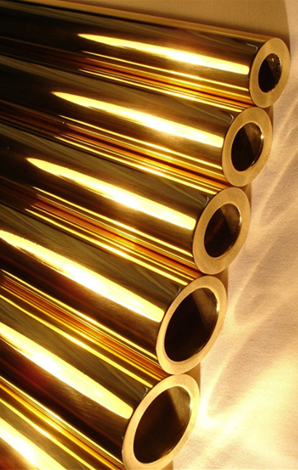 ASTM Customized Seamless C44300 Round Square Admiralty Brass Tube