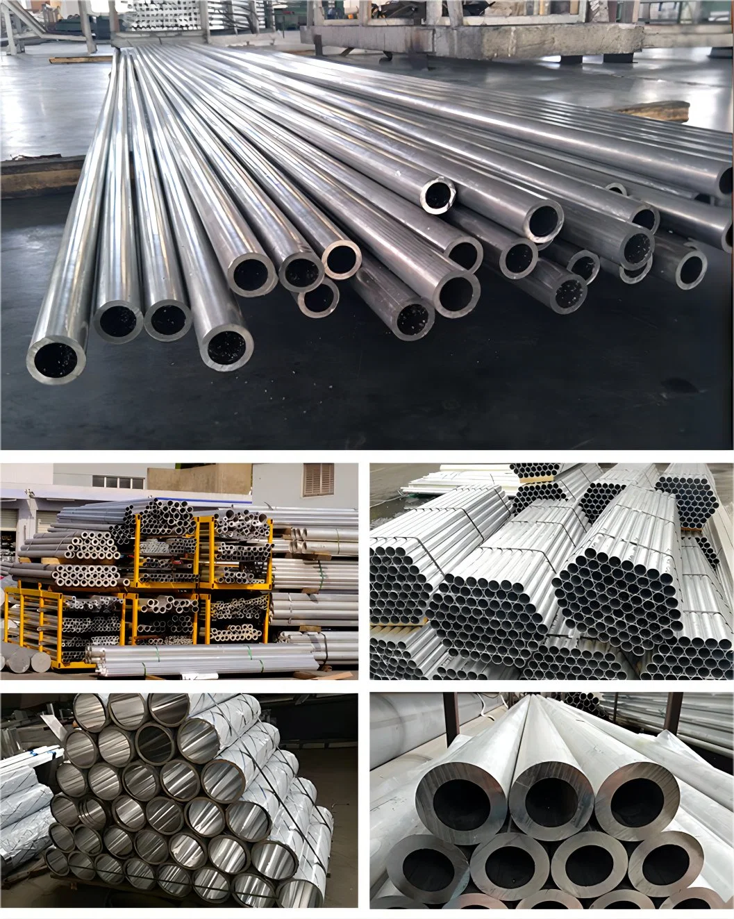 6063 7075 Aluminum Tube Industrial Round Square Aluminum Pipe Rectangular Anodized Extruded Alloy Aluminum Tubes Price