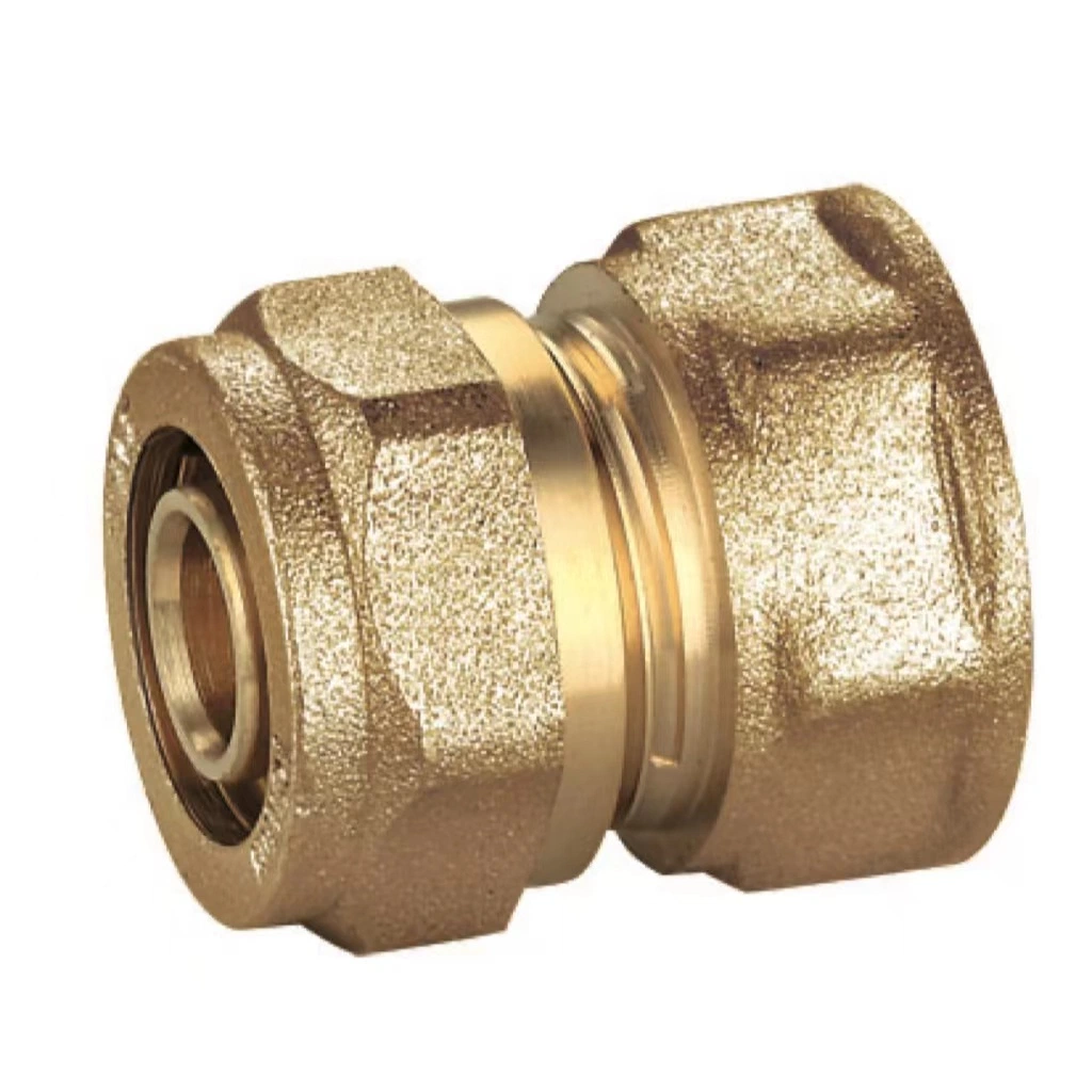 Customized Hardware Female Copper Forged Pipe Fitting Elbow Tee Brass Pipe Connector