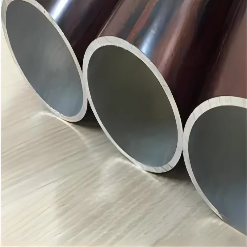 High Quality Extrusion 2A14 Ordinary Hard Aluminum Pipes Professional OEM 6061 Aluminum Tube with Vacuum Brazing Process Coiled 6063 Aluminum Alloy Pipe