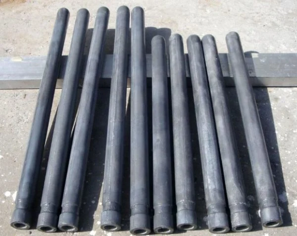 Refractory Silicon Ceramic Pipes, Silicon Carbide Protective Tube for Chemical Industry