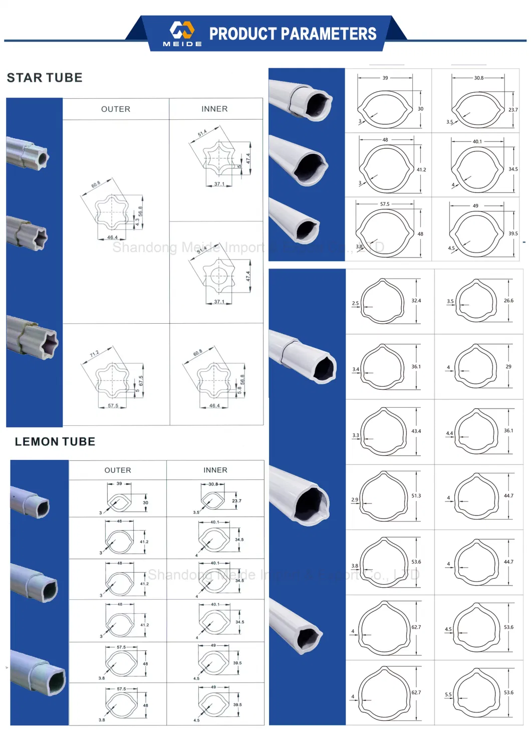 Inside Hexagonal Hollow Profile Carbon Steel Pipe Shipping Tube De 40mm Hexagonal Tubing Plug Hexagonal Copper Tube