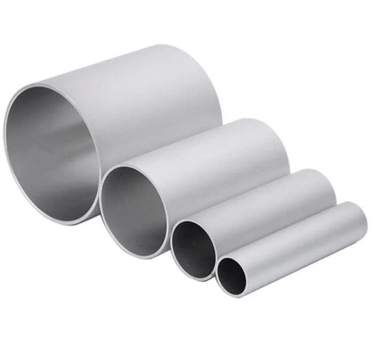 6063 6061 Stock Aluminum Alloy Hollow Tube Round Aluminum Pipe