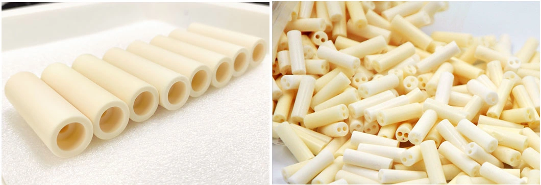 Refractory 95% 96% 99% Aluminum Oxide Al2O3 Alumina Ceramic Tube / Sleeve / Bush