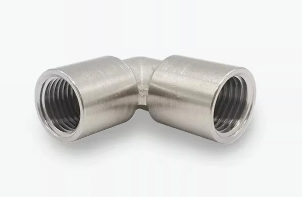 Tty-Pvf Square Tube Joint 90-Degree Elbow Connector for Copper Pipe Rods