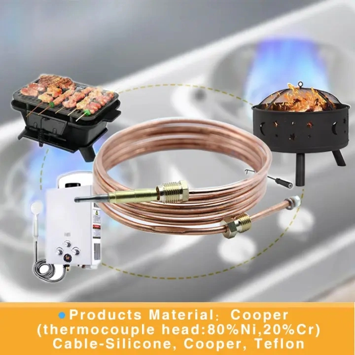 Heating Element Gas Stove Thermocouple Gas Cooker for Ovens