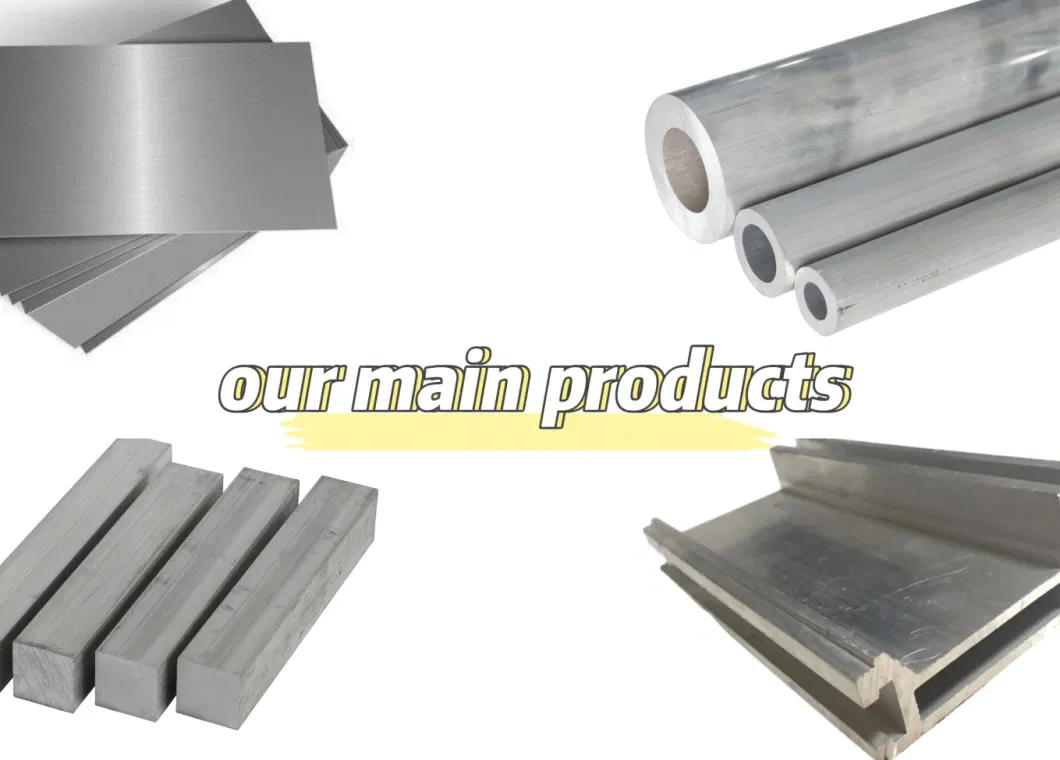 China Supplier 6061 T6 Square Rectangular Aluminum Hollow Tubes