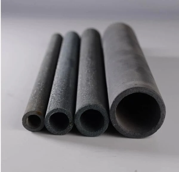 Refractory Silicon Ceramic Pipes, Silicon Carbide Protective Tube for Chemical Industry