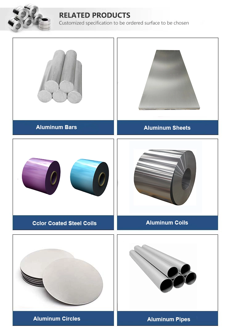 Color Coated Metal T6 H24 Round Hollow Aluminium Tube