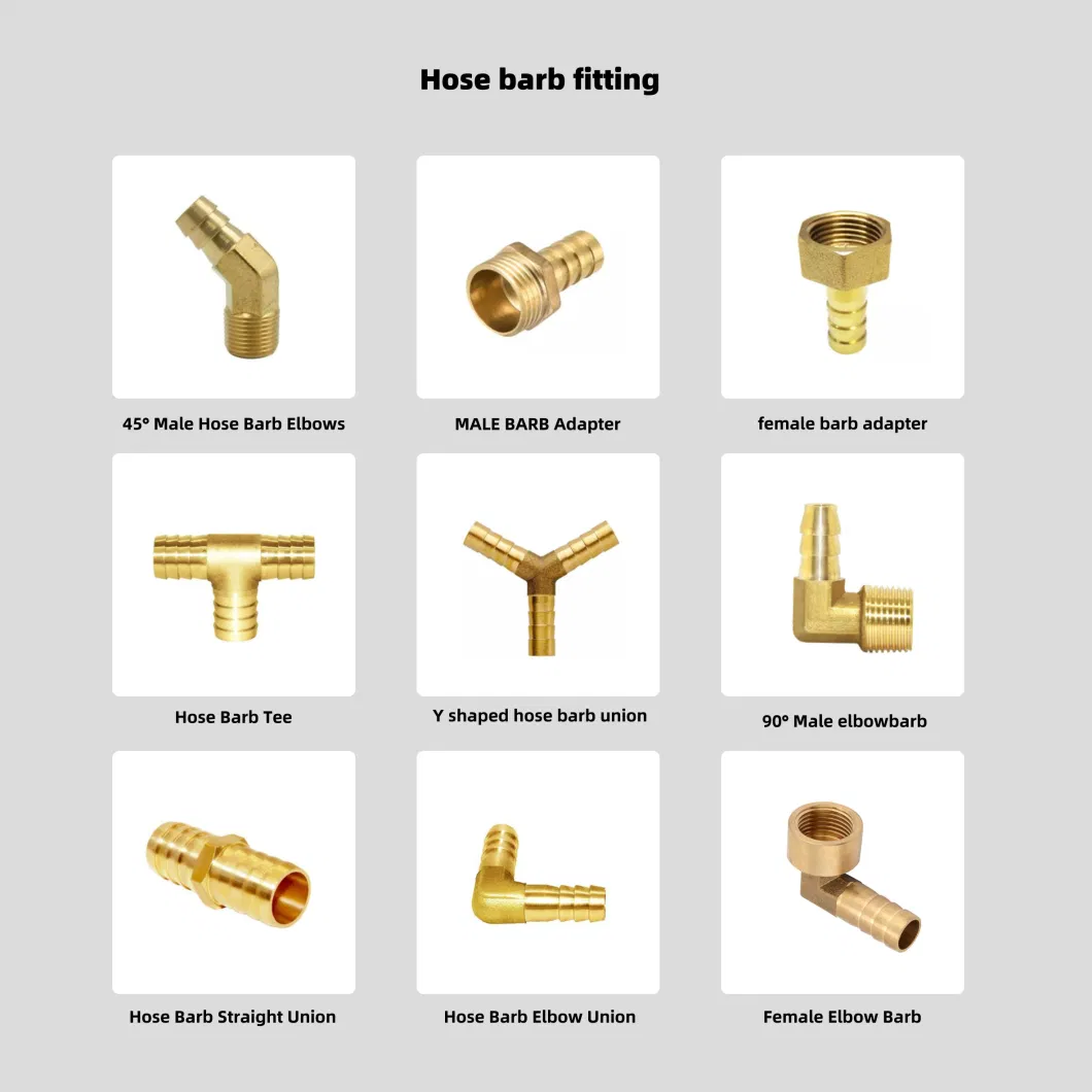 Male/Male 3/4&quot; Thread Garden Hose Fittings Connectors Adapter Brass Pipe Fittings