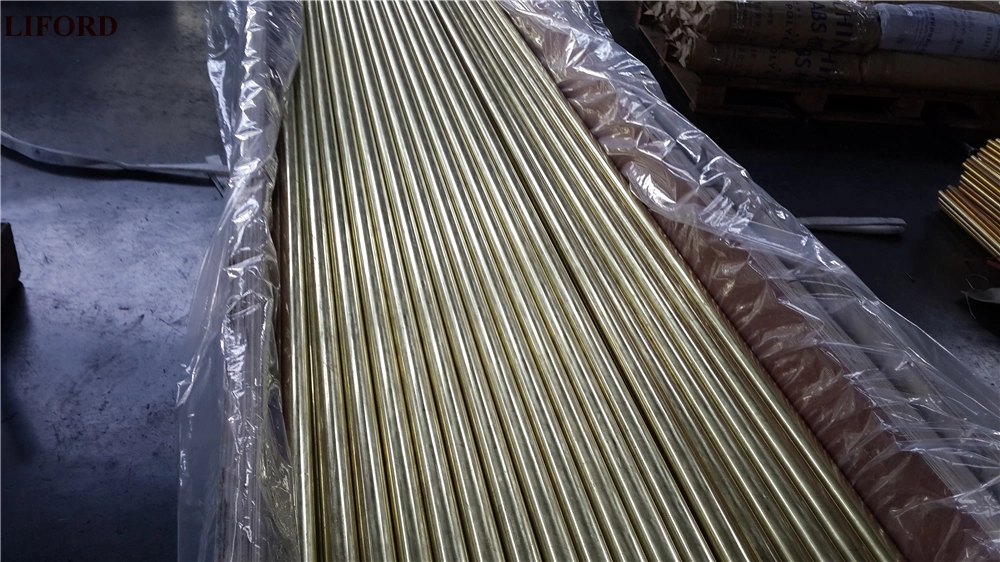 ASTM Customized Seamless C44300 Round Square Admiralty Brass Tube