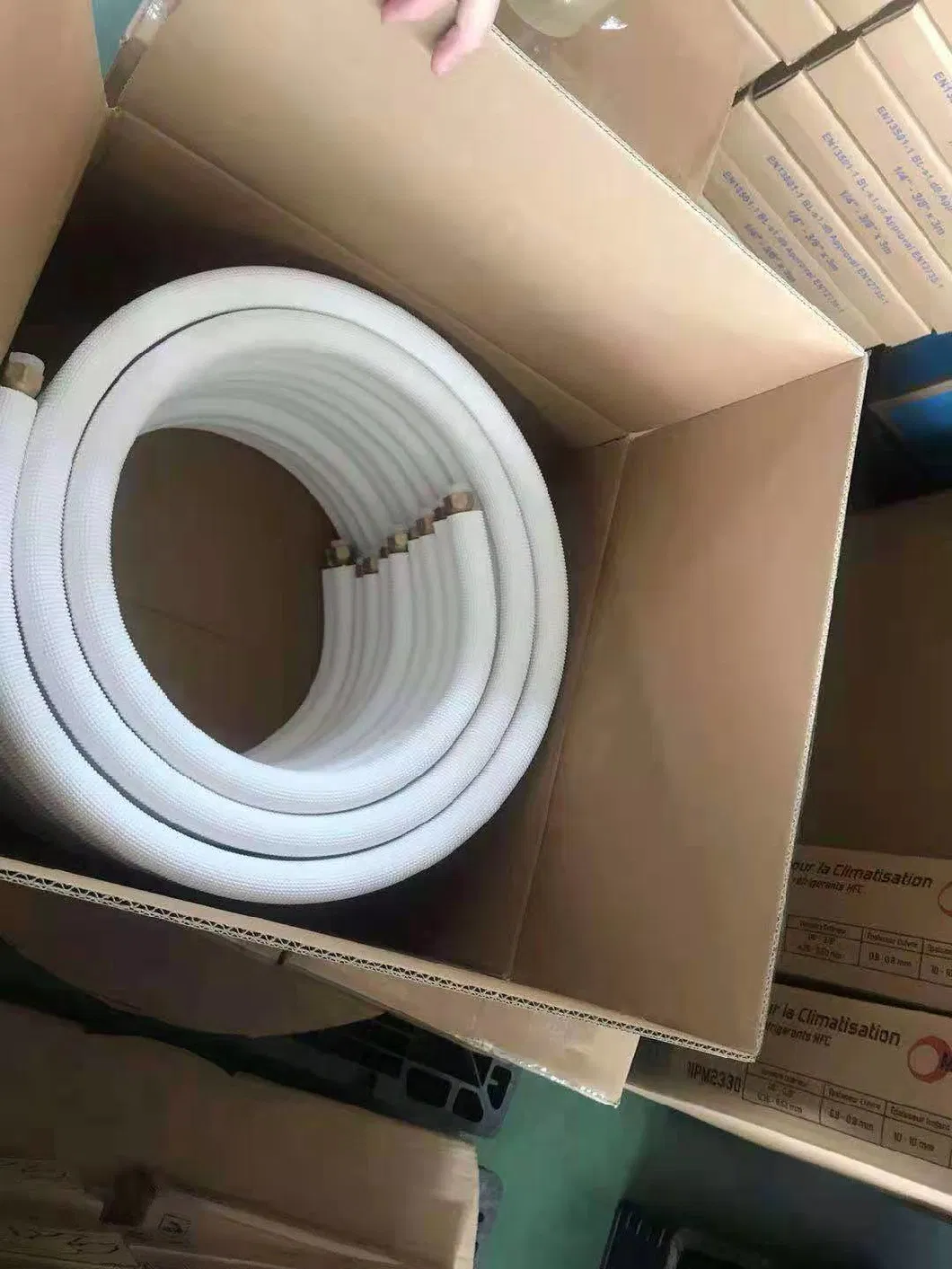 High Quality PE White Copper Tubes Insulated164FT 50FT