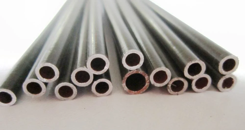 3/16 Polish Copper Zinc Pvf Coated Double Wall 0.71mm Wall Thickness Hard Steel Pipes Automotive Chassis Hydraulic Steel Bundy Pipe Steel Tube