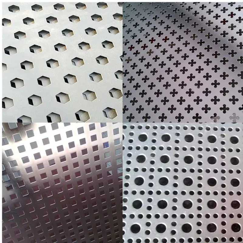 Chinese Factory Aluminium/304 Stainless Steel Perforated Metal Panel/ Perforated Metal Wire Mesh