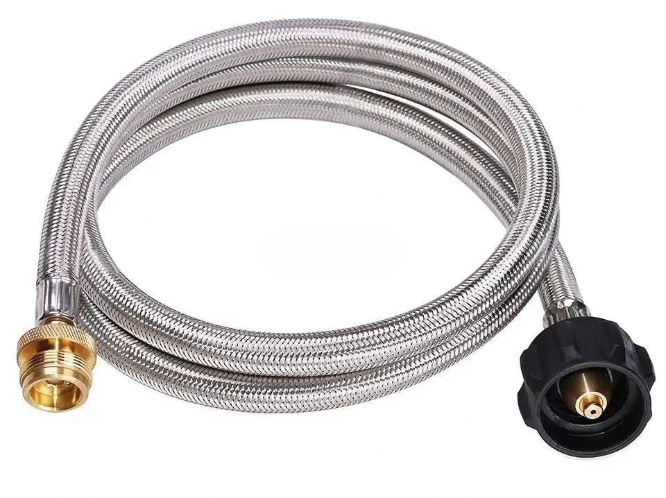 Stainless Steel Braided Hose for Portable Camp Stove Connection