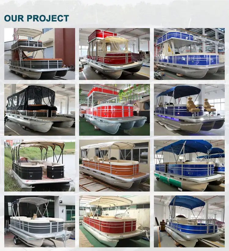 Kinocean Custom 18FT Floating Pontoon Tube for Houseboat