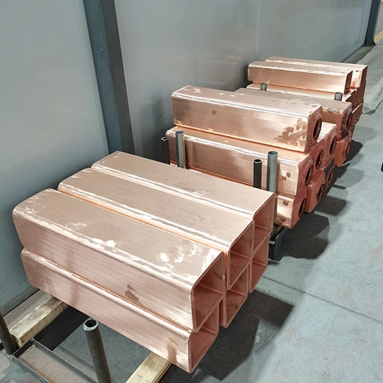 Efficient Slotted Mold Copper Mold Tubes