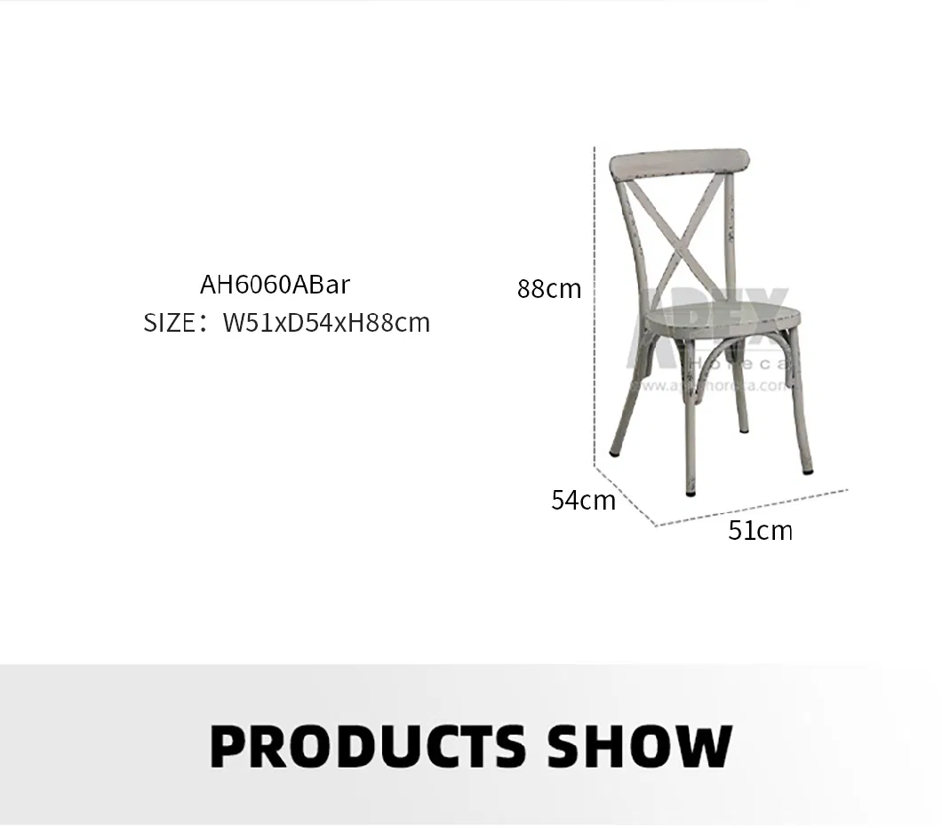 Wholesale High Quality Durable Aluminum Tube Design Tall Bar Chair