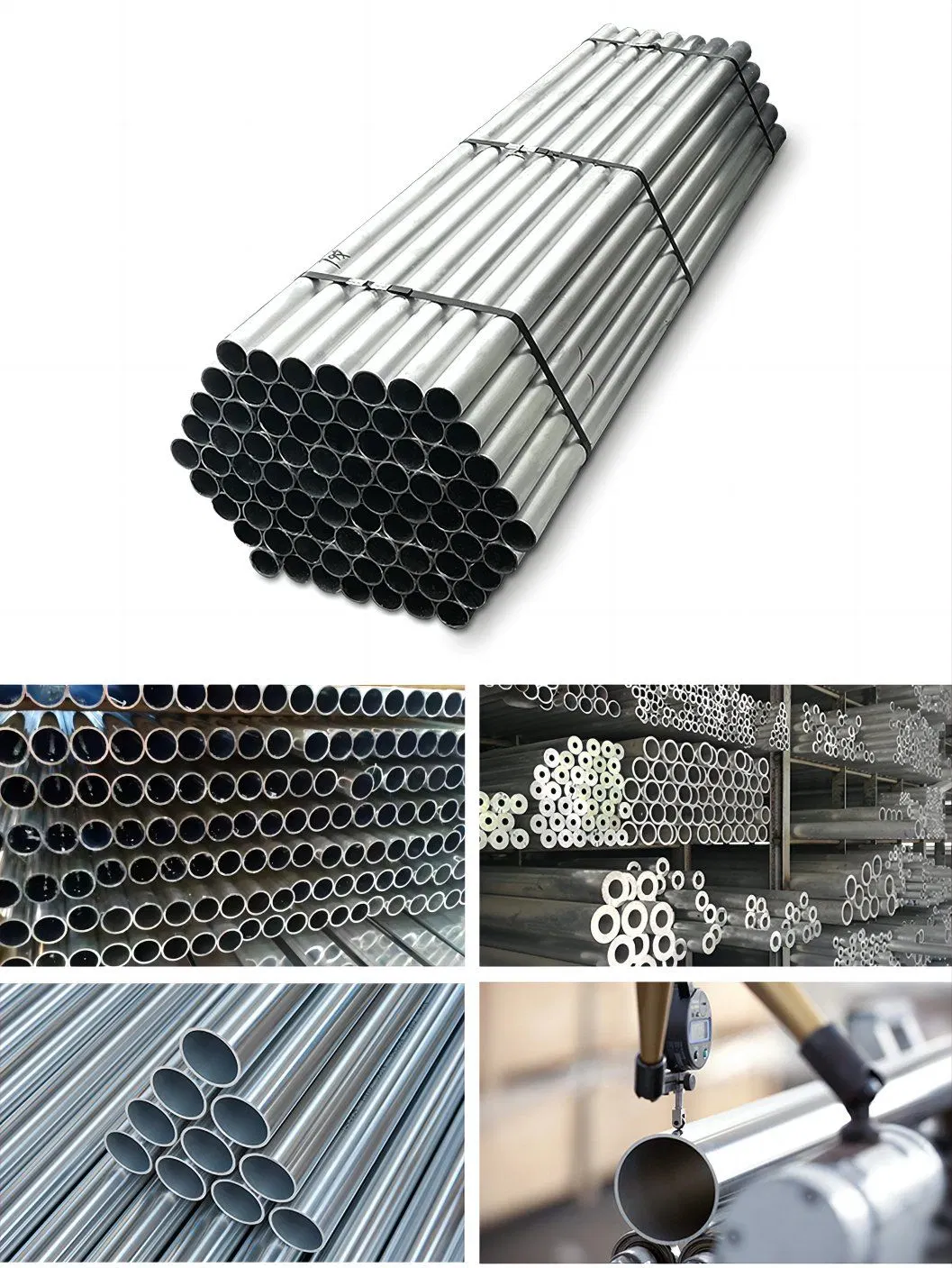 6063 7075 Aluminum Tube Industrial Round Square Aluminum Pipe Rectangular Anodized Extruded Alloy Aluminum Tubes Price