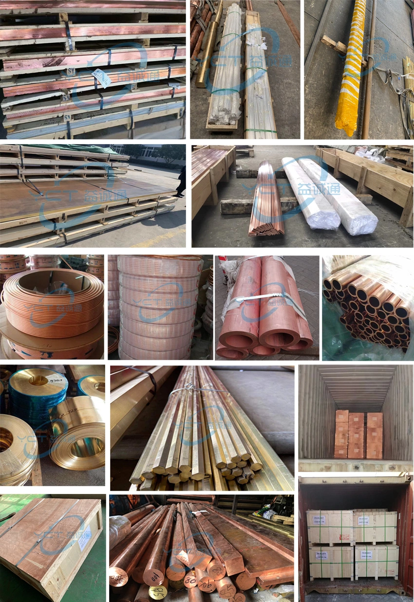 Round / Square/ Rectangular Shs Rhs Hollow Shape Copper Tube Copper Pipe Copper Mould Tube