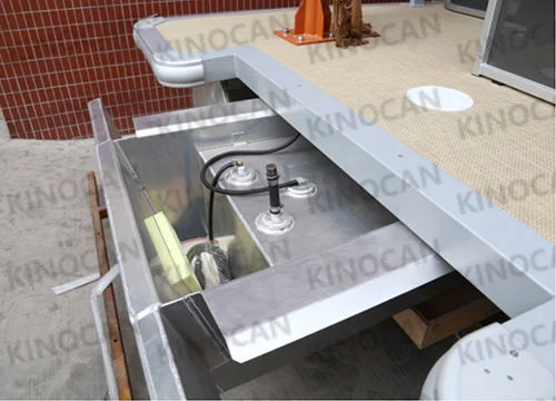 Kinocean Party Boat Accessories Aluminum Pontoons Manufacture