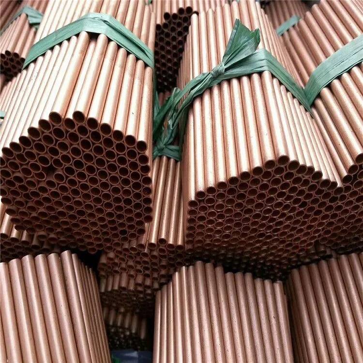 China Factory Good Price T2 Capillary Seamless Copper Pipes Tube