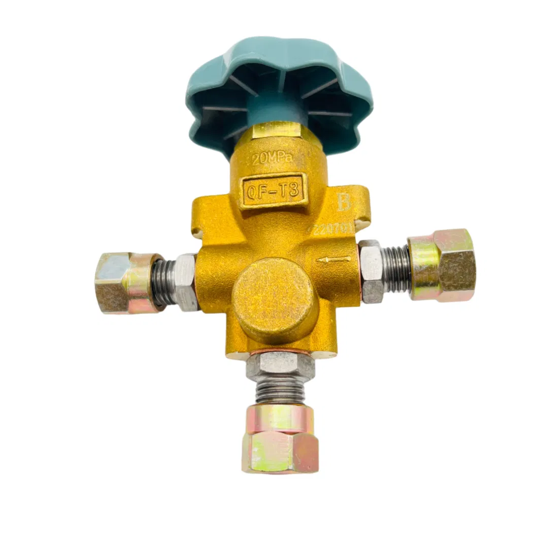 Qf-T3b Hpb59-1 Brass CNG Natural Gas Valve for Pipe Line