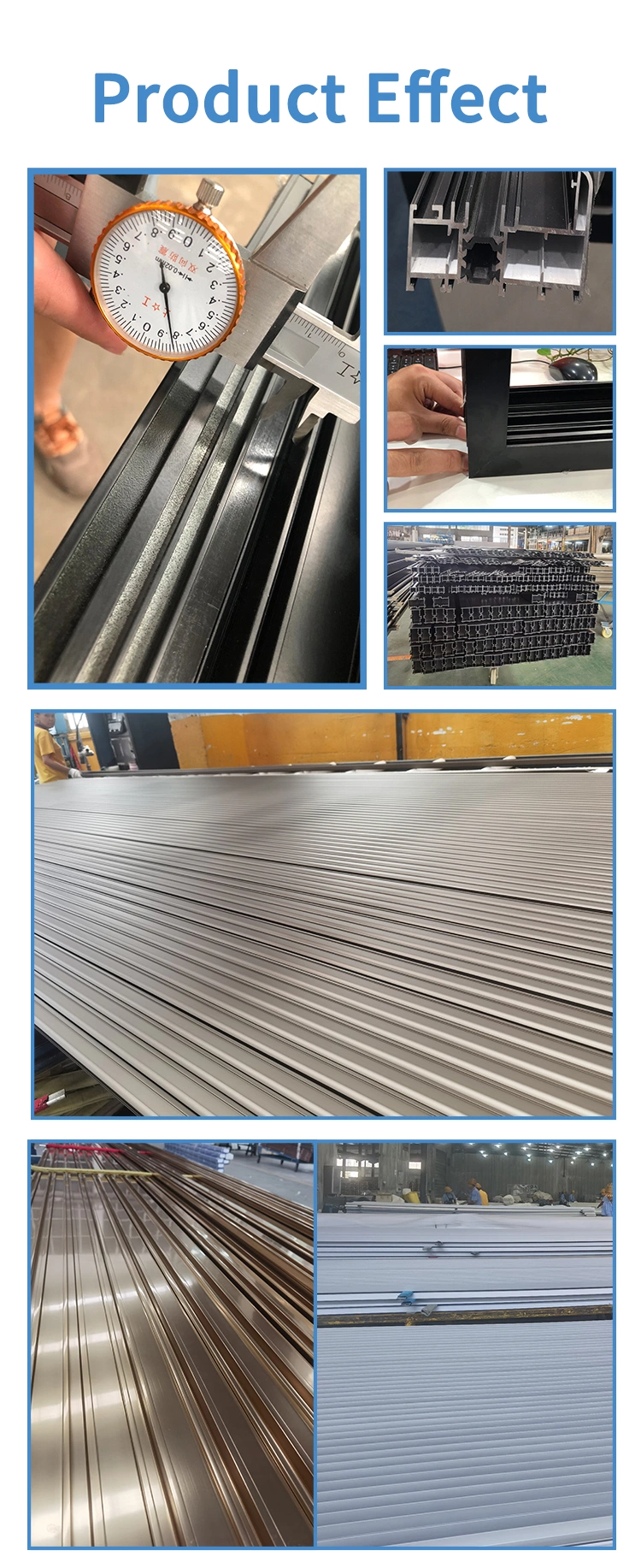 Extruded Aluminium Profiles for Square Tube/Rectangular Tube