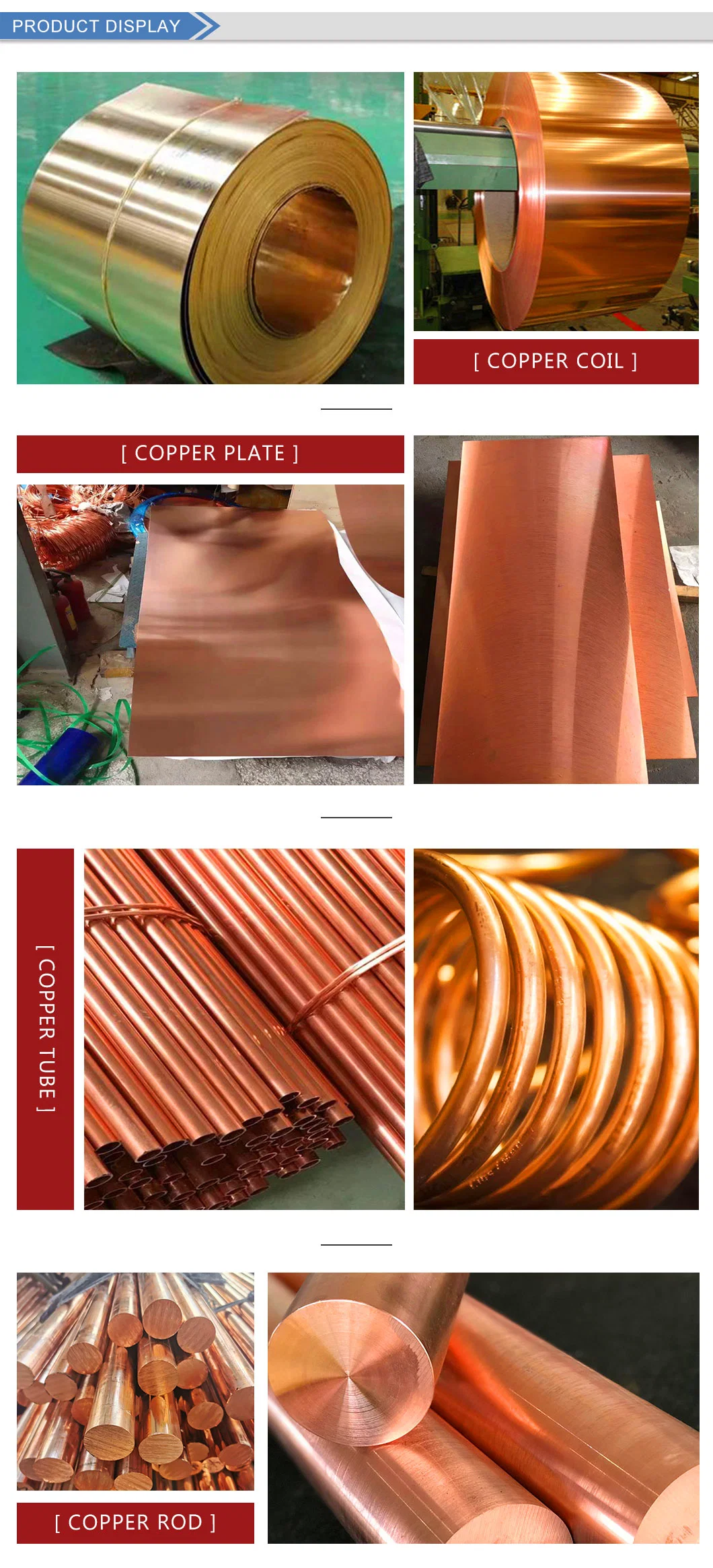 5 Inch 1/2 Red Split Air Conditioner Tube Pancake Copper Pipes