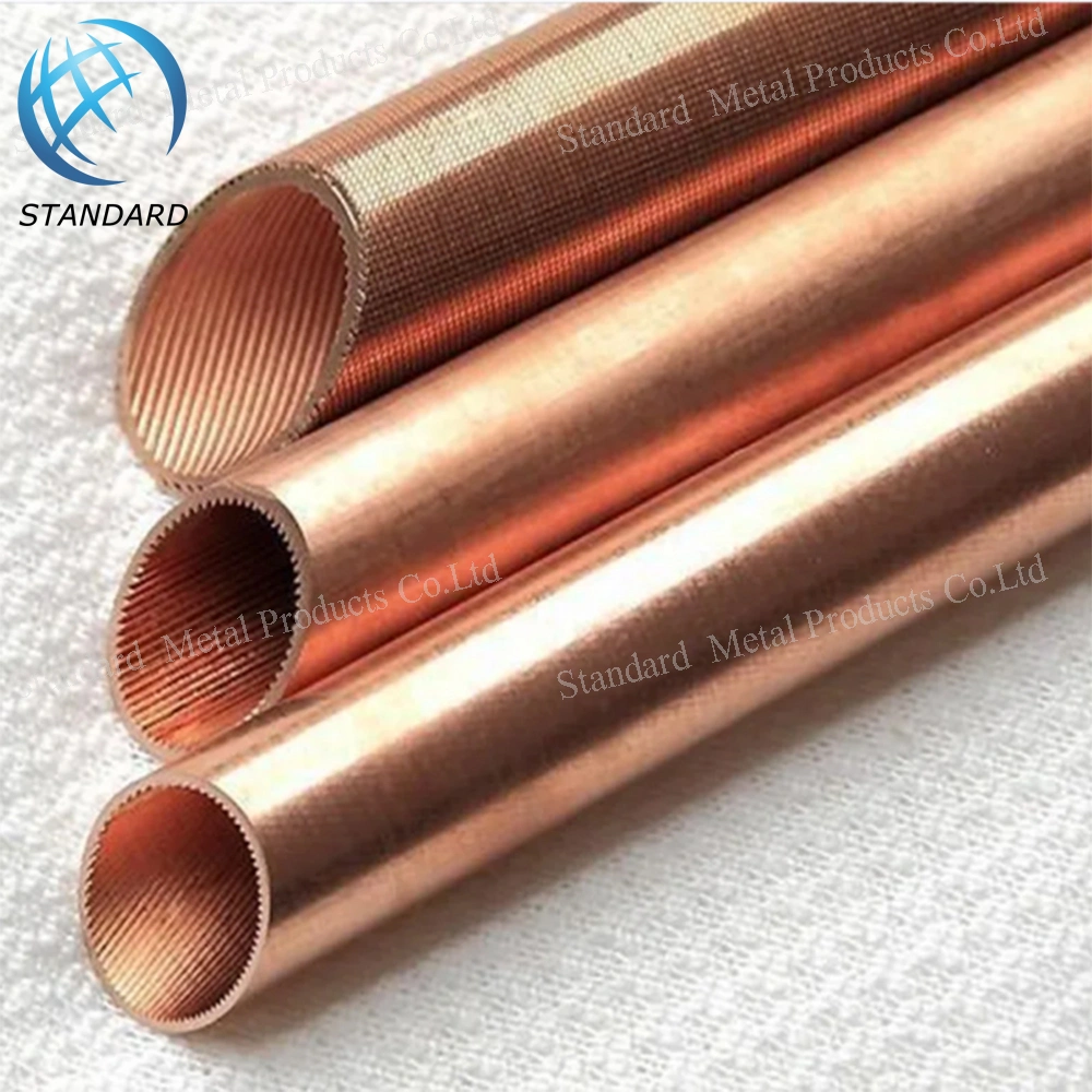 En 1057 1/4&quot; 3/4&quot; 7.94mm 9.52mm 12.7mm Air Conditioner Copper Tube