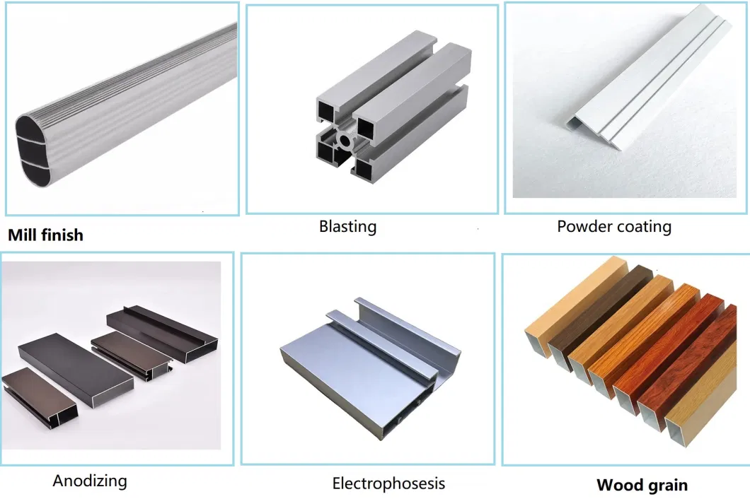 Hot Sale Extrusion 6063 T5 Square Rectangular Aluminum Alloy Tube